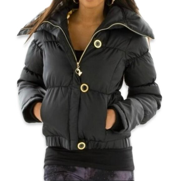 Baby Phat Y2K Authentic Puffer Winter Jacket Large - Picture 1 of 16